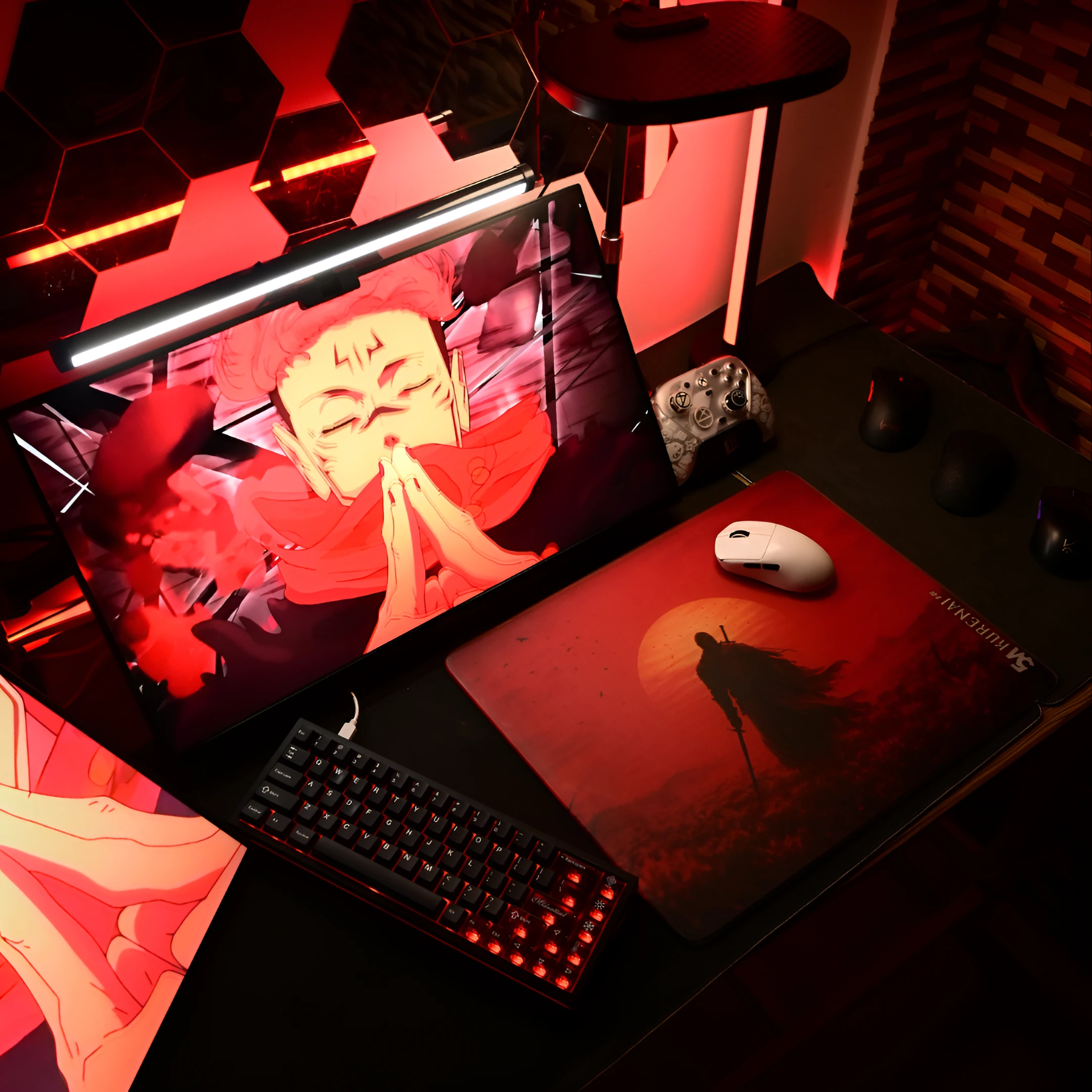 5MAN Kurenai Edition Premium Gaming Surface